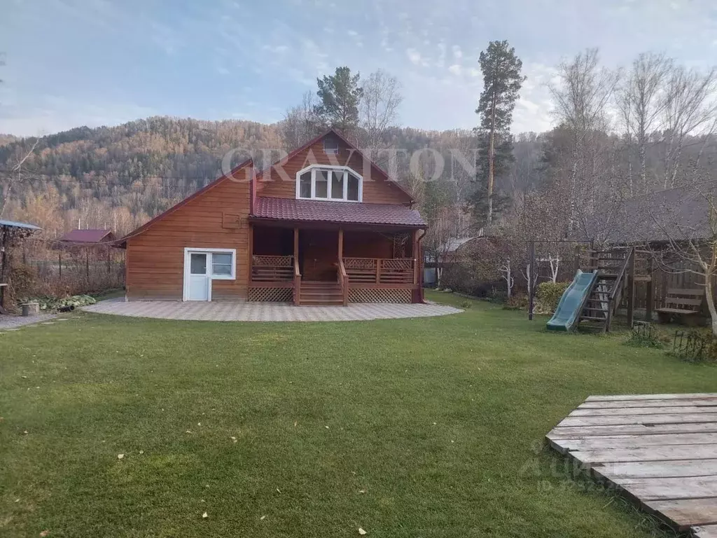 Дом в Алтай, Майминский район, Соузгинское с/пос, пос. Турбаза Юность ... - Фото 1