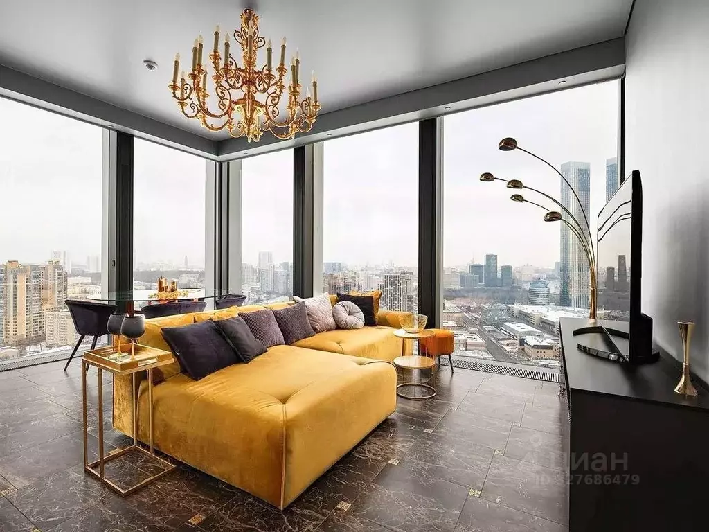 3-к кв. Москва 1-й Красногвардейский проезд, 22с2 (110.0 м) - Фото 1