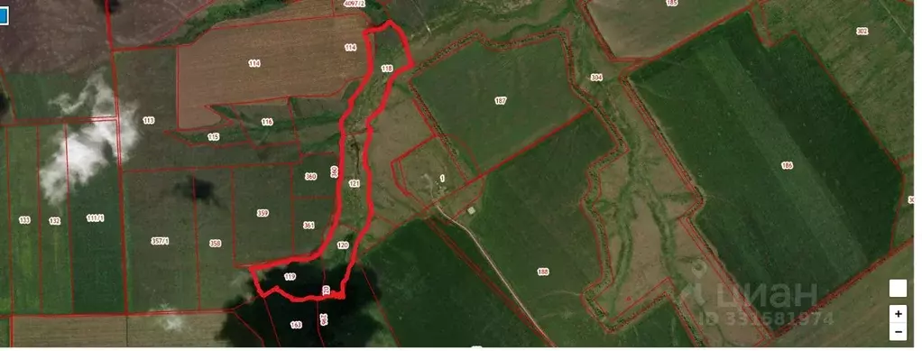 Участок в Саратовская область, Татищевский район, Октябрьское ... - Фото 1