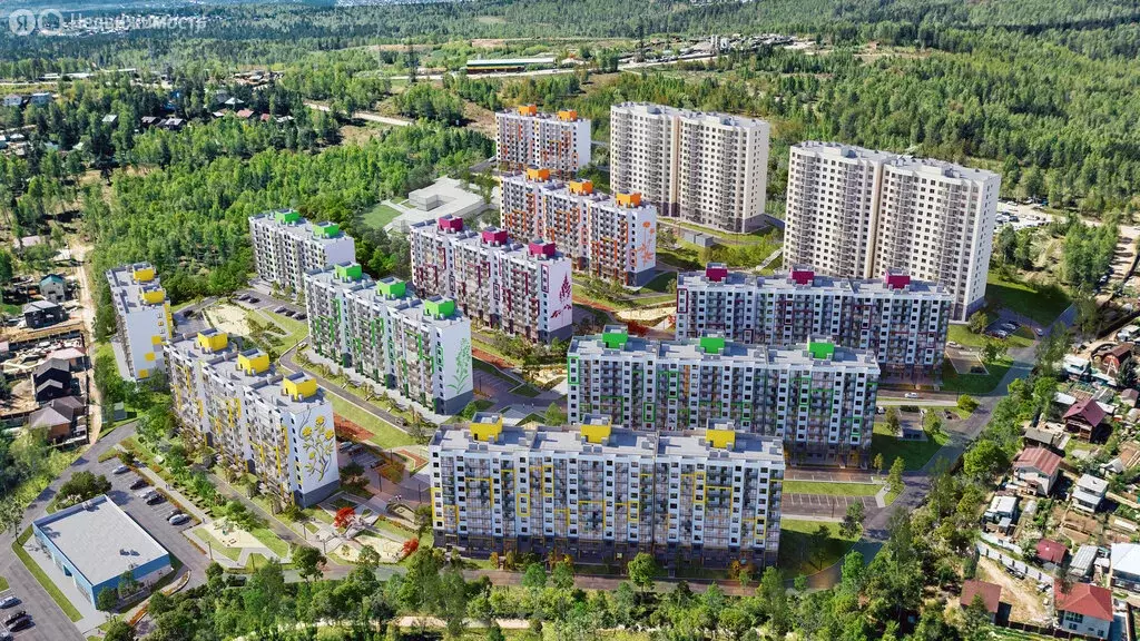 2-комнатная квартира: Маркова, жилой комплекс Ботаника, 9 (65.43 м) - Фото 1