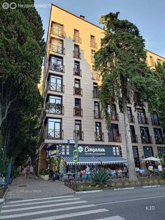 1-комнатная квартира: Сочи, улица Кирова, 28А (37 м) - Фото 2