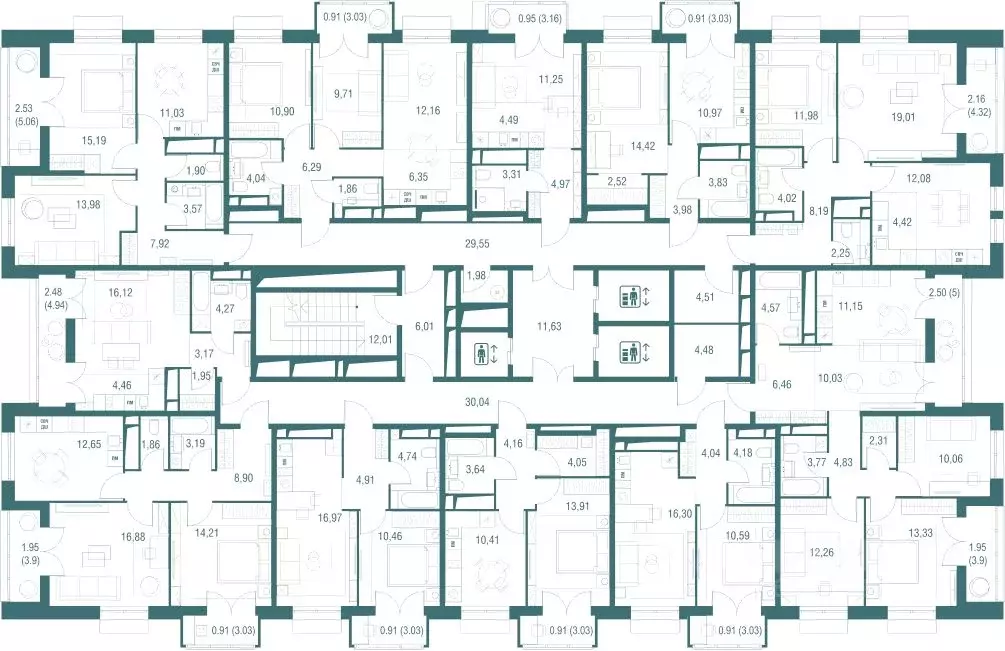 1-к кв. Московская область, Одинцово Одинбург жилой комплекс, 4Б ... - Фото 2