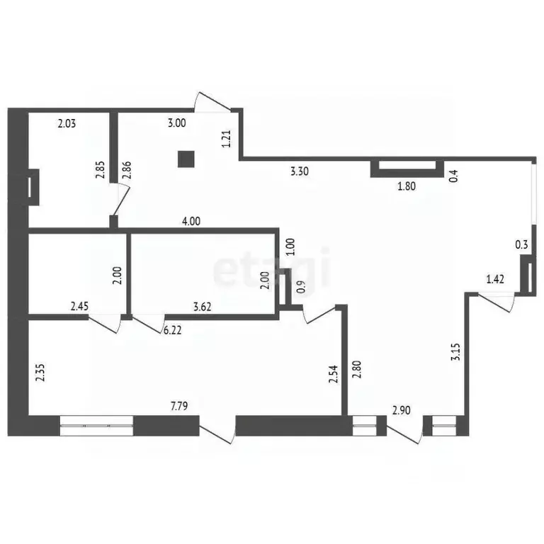 Офис в Севастополь просп. Античный, 12Б (31 м) - Фото 1