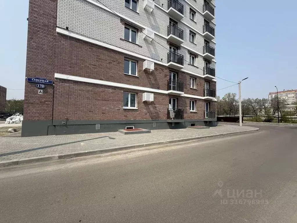 1-к кв. Амурская область, Благовещенск Северная ул., 170 (38.2 м) - Фото 1