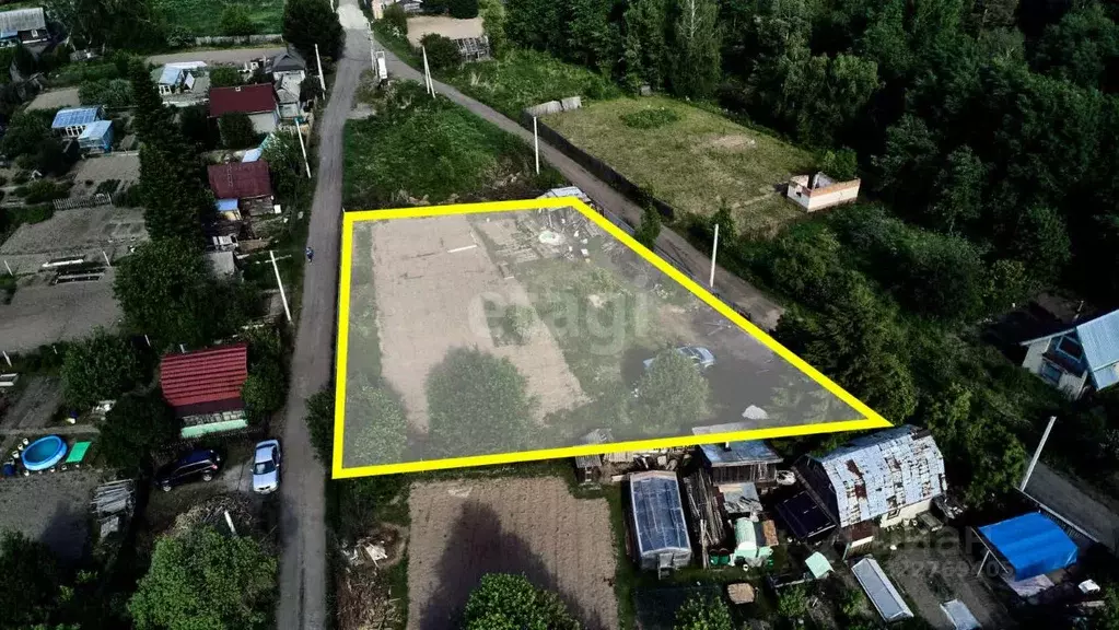 Участок в Томская область, Томск пос. Светлый, Бекон садовое ... - Фото 1