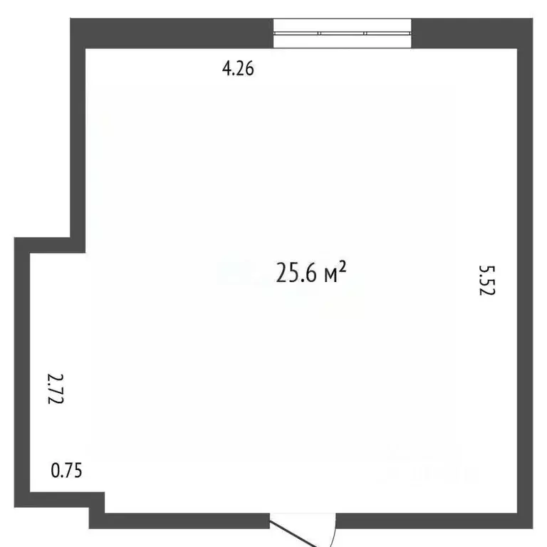 Студия Санкт-Петербург ул. Некрасова, 58 (26.0 м) - Фото 2