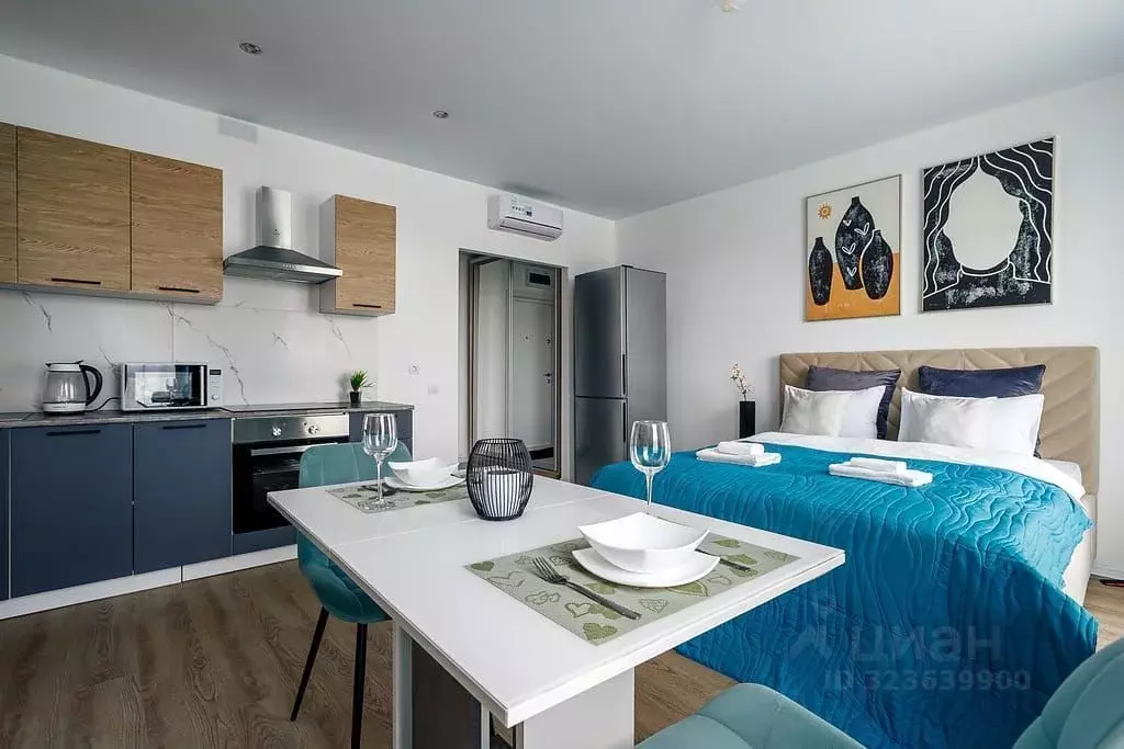 1-к кв. Москва ул. Сокольнический Вал, 1 (30.0 м) - Фото 1