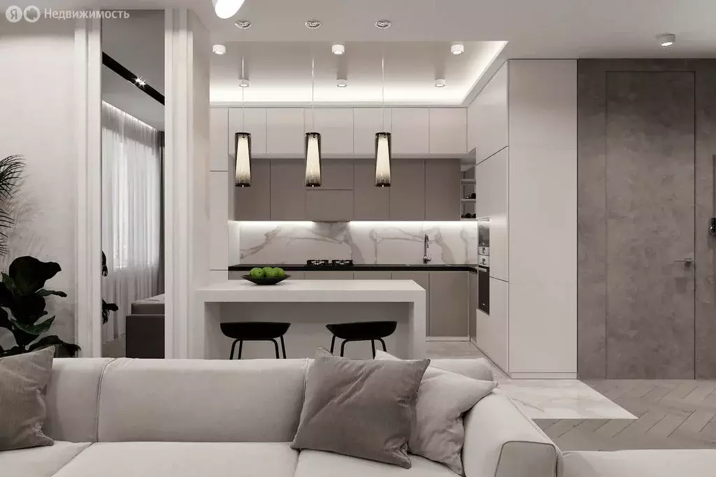 3-комнатная квартира: Белгород, улица Лермонтова, 47А (109.6 м) - Фото 1