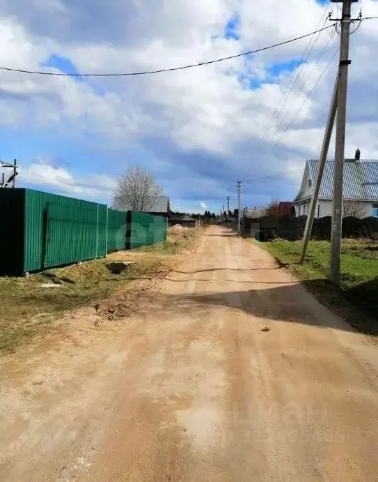 Участок в Вологодская область, пос. Перьево ул. Садовая (20.0 сот.) - Фото 2