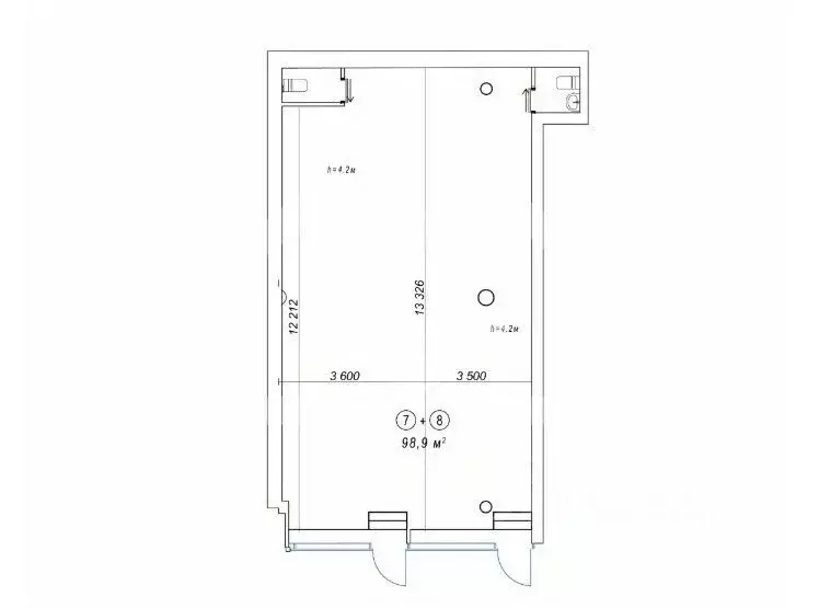 Помещение свободного назначения в Москва ул. Красная Пресня, 12 (99 м) - Фото 2