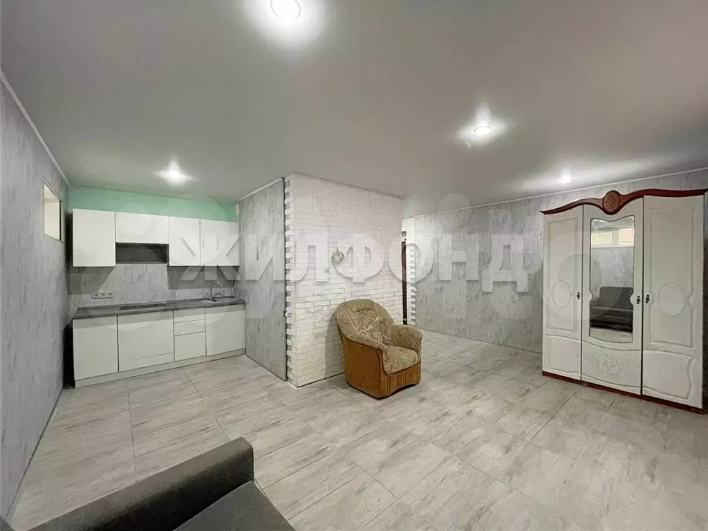 Квартира-студия, 33,4 м, 1/4 эт. - Фото 1