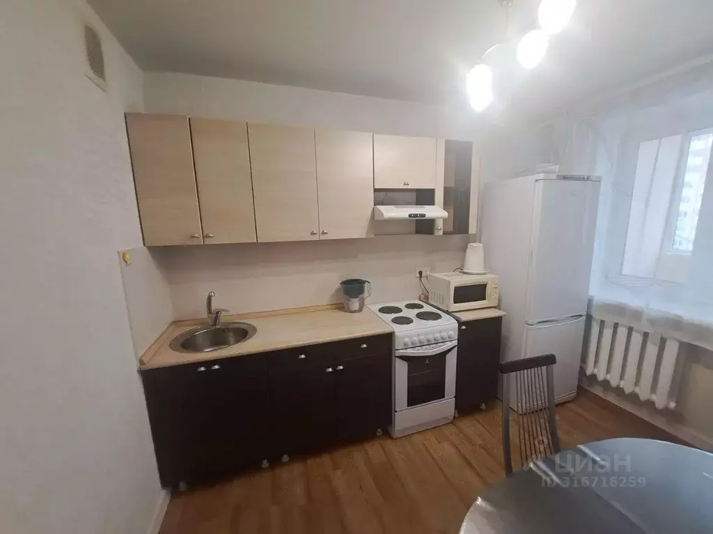 1-к кв. Тюменская область, Тюмень ул. Казачьи луга, 9 (38.0 м) - Фото 1