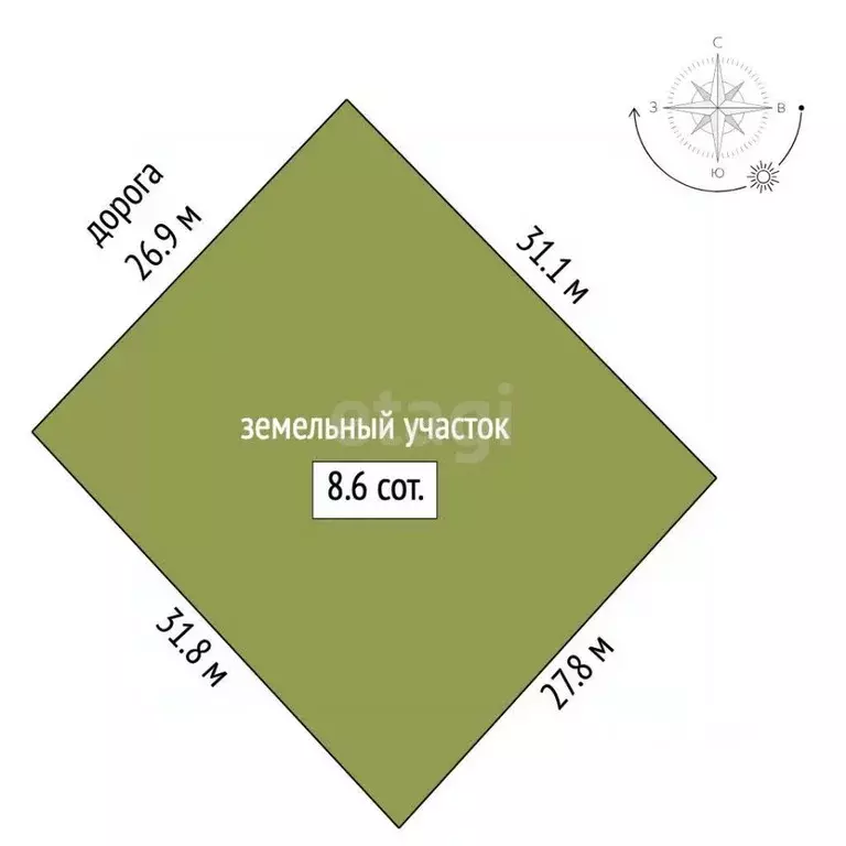 Участок в Москва Европейская долина-2 ДНП, ул. Двинская, 41 (8.6 сот.) - Фото 2
