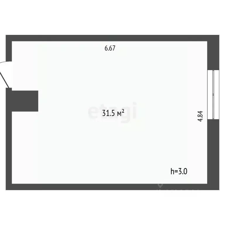 Офис в Тюменская область, Тюмень Трактовая ул., 47 (32 м) - Фото 2