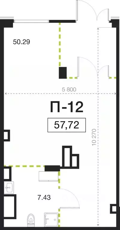Помещение свободного назначения в Санкт-Петербург Легенда ... - Фото 1