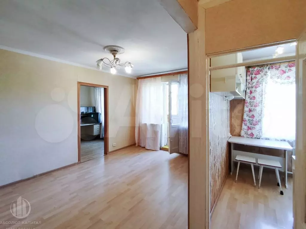 2-к. квартира, 45 м, 3/4 эт. - Фото 1