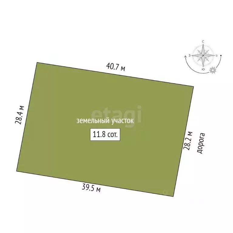 Участок в Башкортостан, Аургазинский район, с. Толбазы ул. Сельская ... - Фото 2