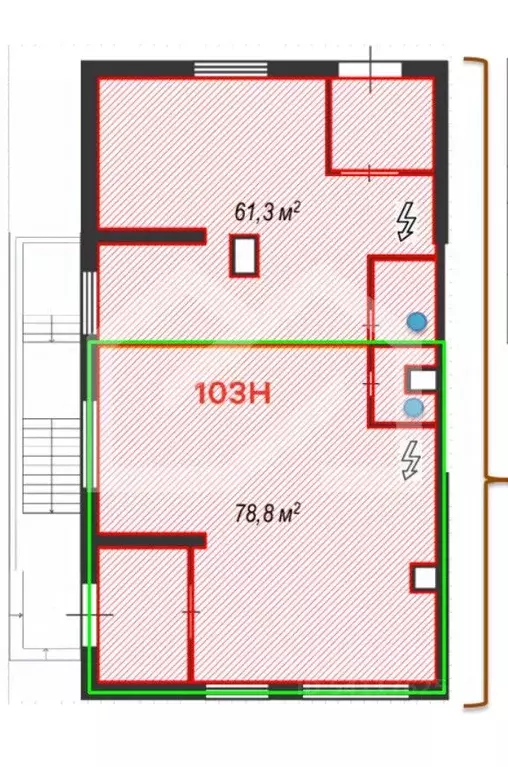Помещение свободного назначения в Москва Новогиреевская ул., 3Ас7 (79 ... - Фото 2