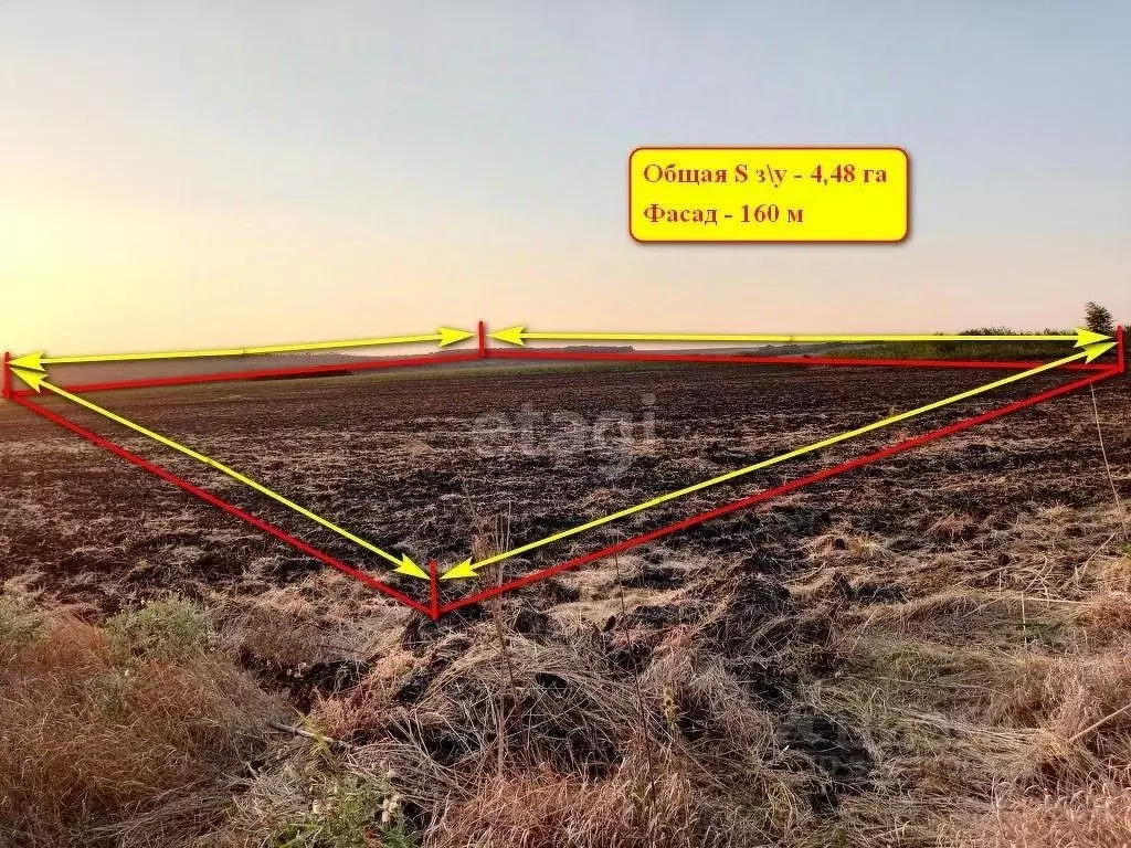 Участок в Краснодарский край, Анапа муниципальный округ, Гостагаевская ... - Фото 1