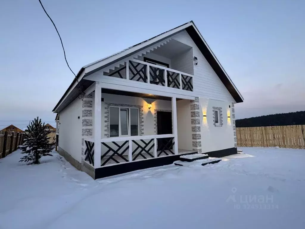 Дом в Иркутская область, Иркутский муниципальный округ, д. Карлук  ... - Фото 1