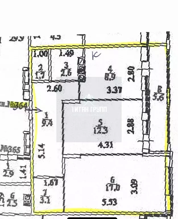 2-комнатная квартира: Краснодар, 3-я Трудовая улица, 1/3 (55 м) - Фото 0