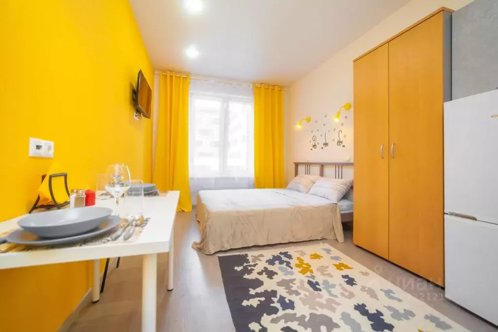 Студия Москва Амурская ул., 1Ак2 (17.0 м) - Фото 1