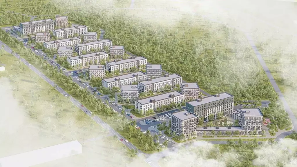 1-к кв. Ленинградская область, Всеволожский район, Романовское с/пос, ... - Фото 2