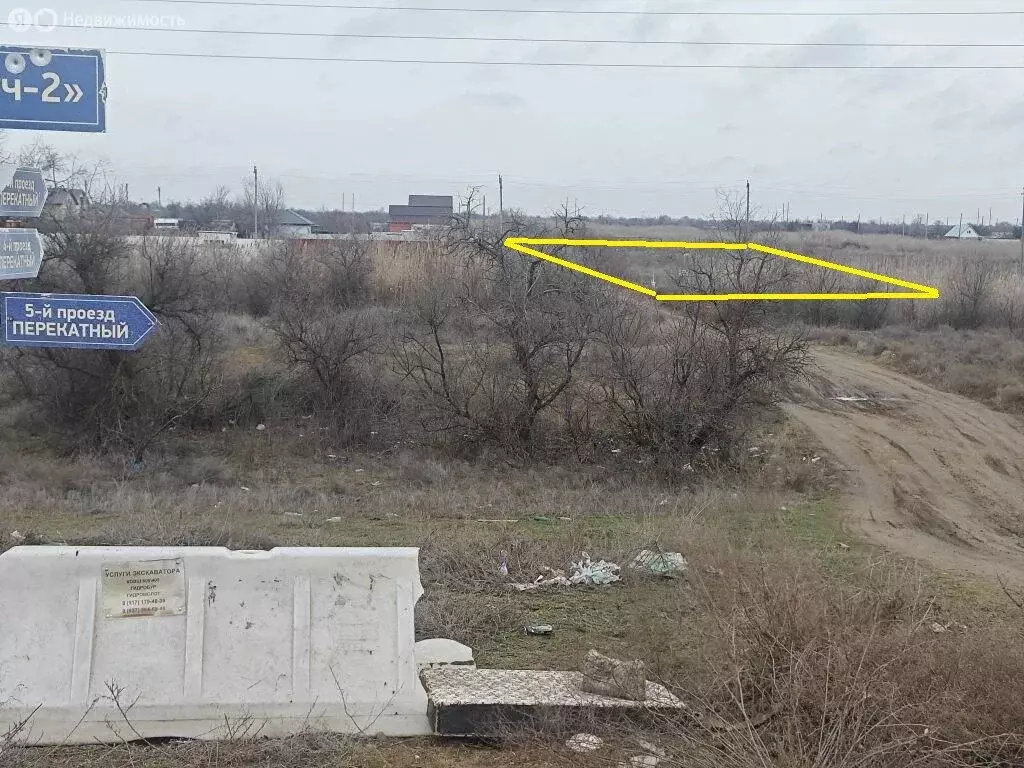 Участок в Астрахань, СНТ Луч-2, 4-й Перекатный проезд (11.5 м) - Фото 1