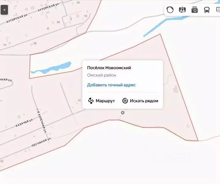 Участок в Омская область, Омский район, пос. Новоомский  (5.0 сот.) - Фото 1