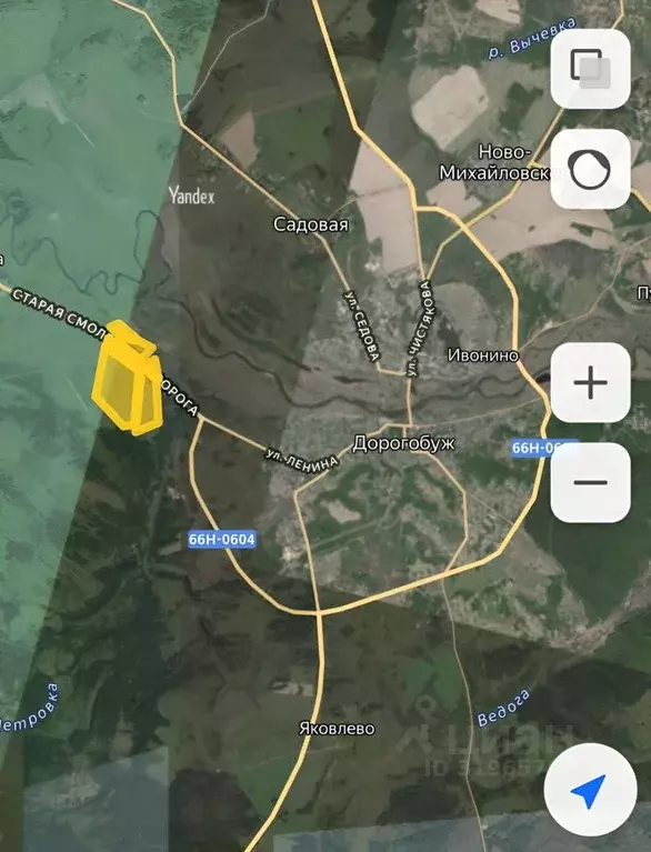Участок в Смоленская область, Дорогобуж ул. Ленина, 90Г (8723.0 сот.) - Фото 0