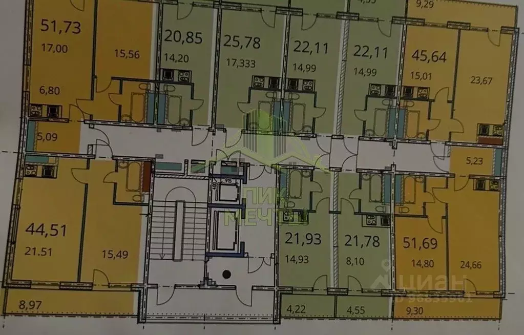 2-к кв. Бурятия, Улан-Удэ ул. Бабушкина, 1к4 (46.0 м) - Фото 2