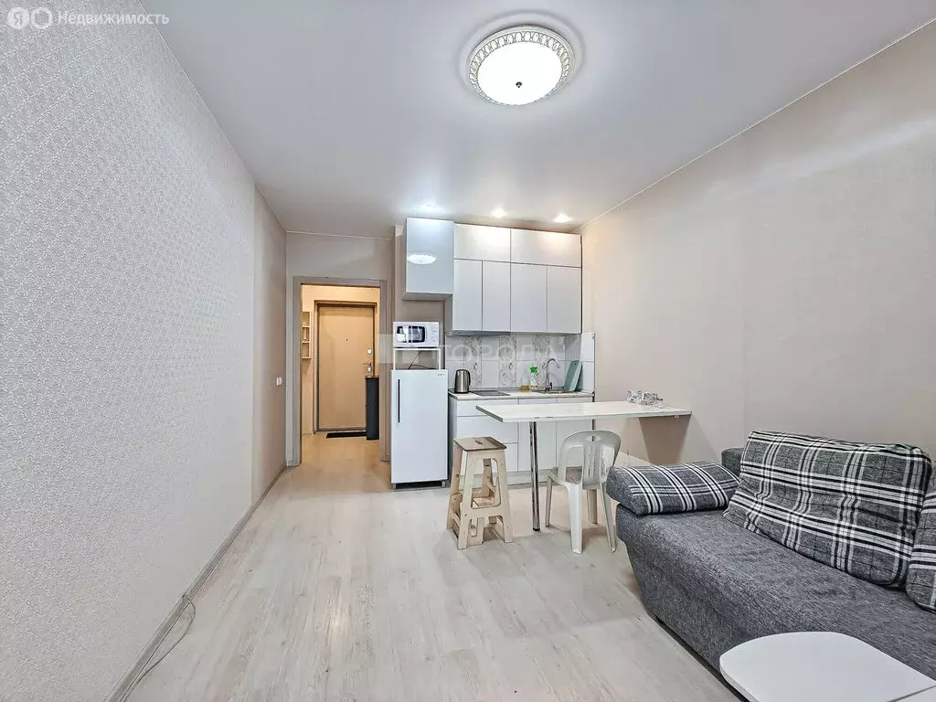 Квартира-студия: Новосибирск, улица Гоголя, 205 (21.4 м) - Фото 1