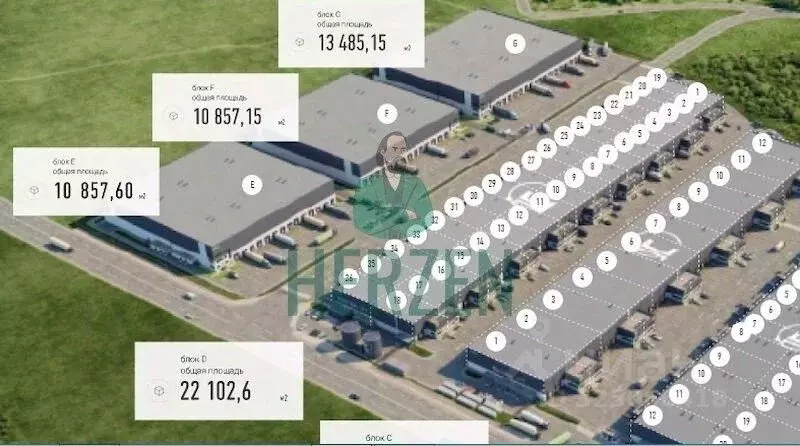 Склад в Московская область, Подольск городской округ, Бережки парк кп ... - Фото 2