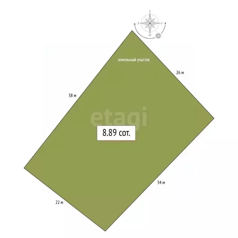 Участок в Алтай, Горно-Алтайск Коммунистический просп., 125 (8.89 ... - Фото 2