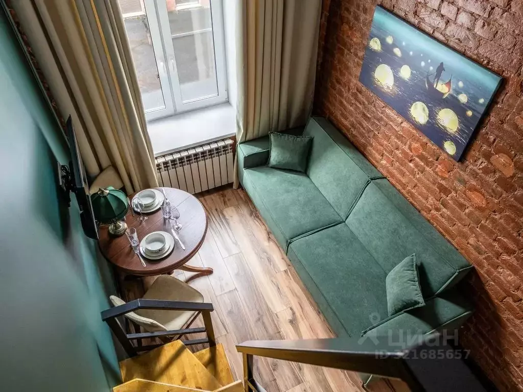 Студия Санкт-Петербург Большая Пушкарская ул., 32 (22.0 м) - Фото 2