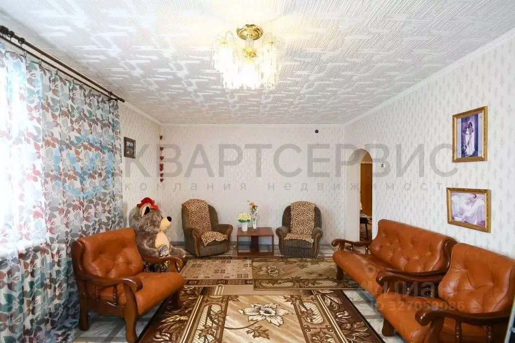 Дом в Омская область, Омский район муниципальный округ, пос. Пятилетка ... - Фото 1