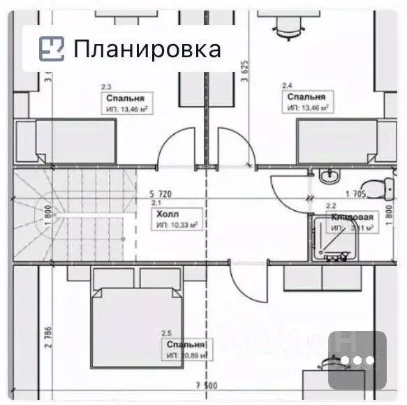 Дом, 124 м - Фото 2