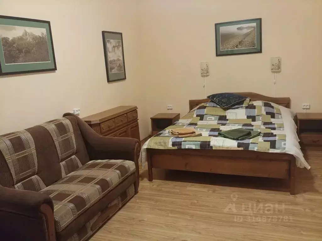 Комната Крым, Феодосия муниципальный округ, Коктебель пгт ул. Грина, ... - Фото 0
