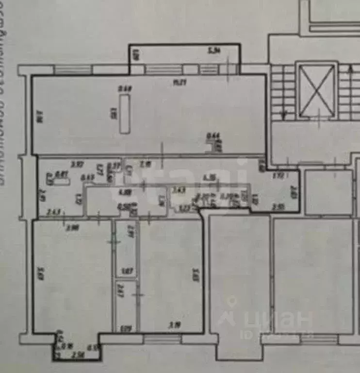 3-к кв. Татарстан, Казань просп. Альберта Камалеева, 26/12 (124.9 м) - Фото 2