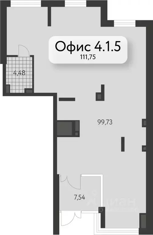 Офис в Свердловская область, Екатеринбург Академический мкр, 3-й кв-л, ... - Фото 1