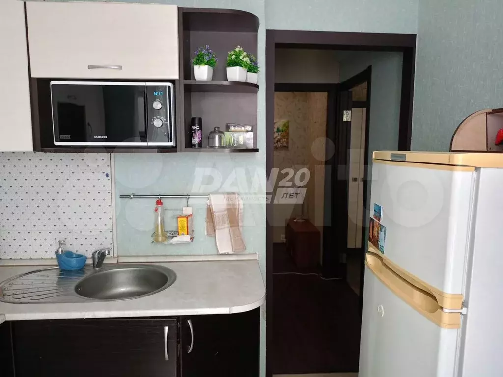 1-к. квартира, 32,1 м, 3/5 эт. - Фото 1