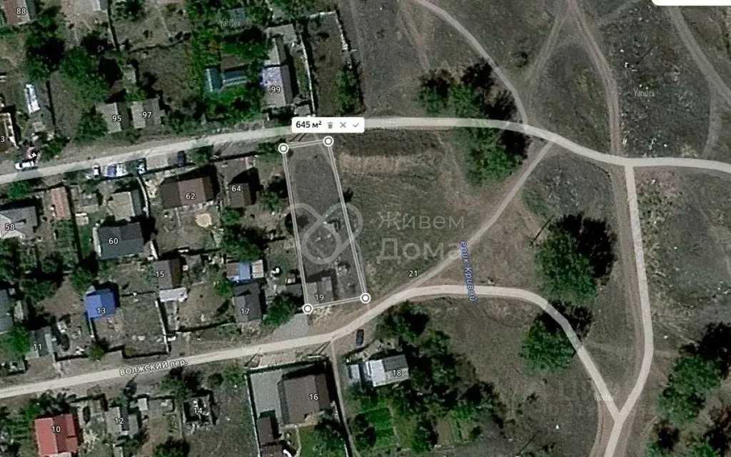 Участок в Волгоградская область, Краснослободск Среднеахтубинский ... - Фото 1