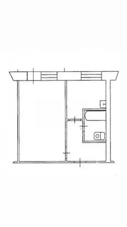 1-комнатная квартира: Иркутск, улица Баумана, 226 (30.88 м) - Фото 0