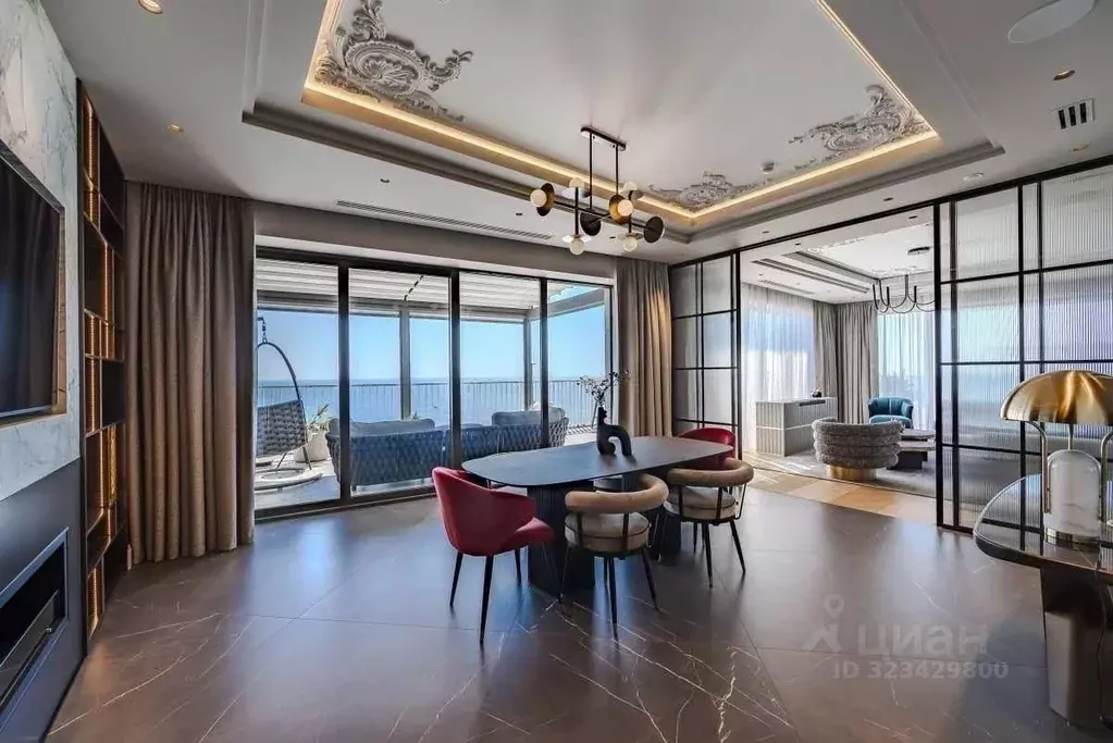 3-к кв. Краснодарский край, Сочи Центральный мкр, пер. Морской, 1к1 ... - Фото 2