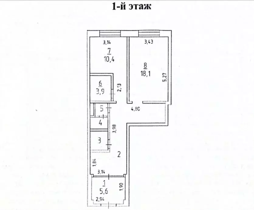 Помещение свободного назначения в Московская область, Видное бул. ... - Фото 1
