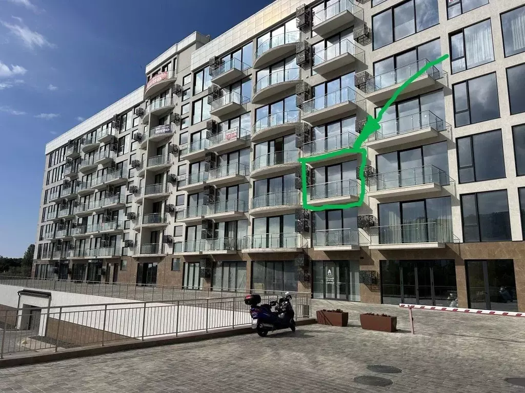 1-к кв. Севастополь ул. Пляж Омега, 39с1 (57.4 м) - Фото 1