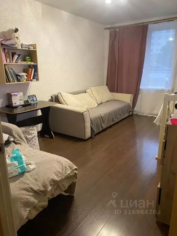 1-к кв. Новосибирская область, Кольцово рп ул. Молодежная, 8 (37.0 м) - Фото 0