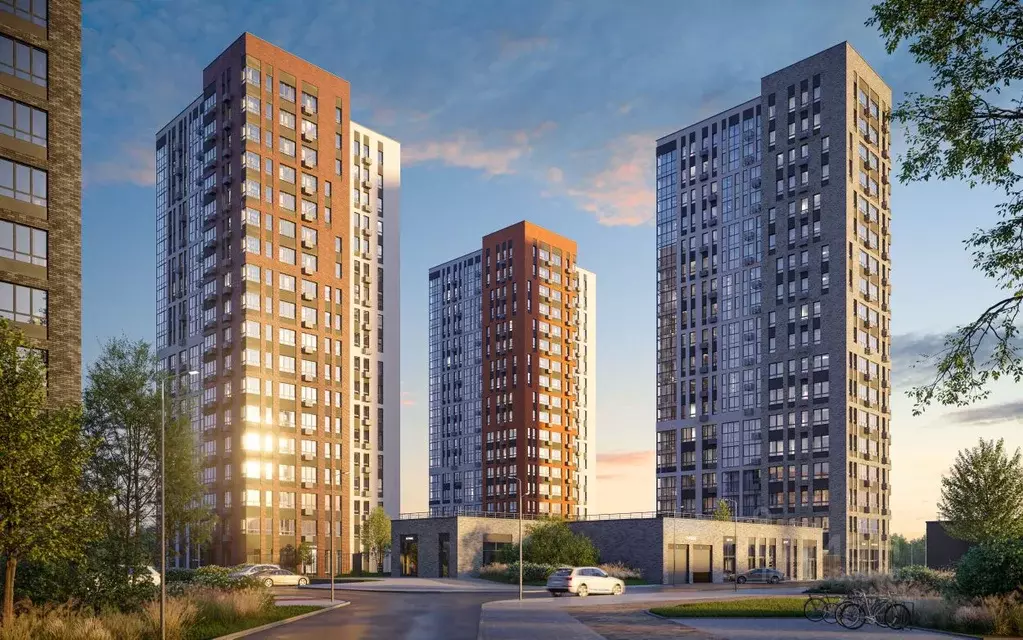 Студия Москва Скандинавия жилой комплекс, 25.5 (22.4 м) - Фото 1