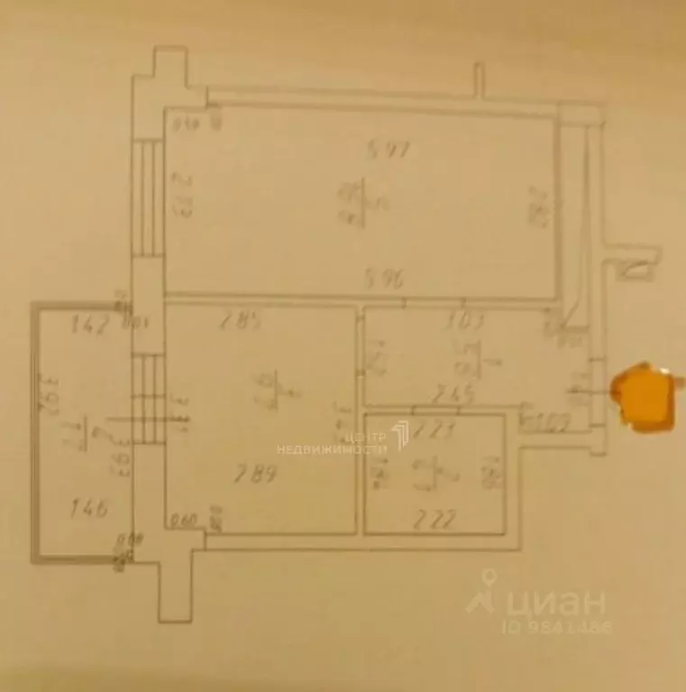 1-к кв. Татарстан, Казань Тэцевская ул., 4 (37.0 м) - Фото 2