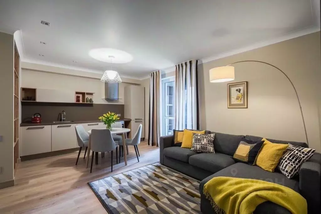 3-к кв. Санкт-Петербург Ушаковская наб., 1к4 (75.0 м) - Фото 1